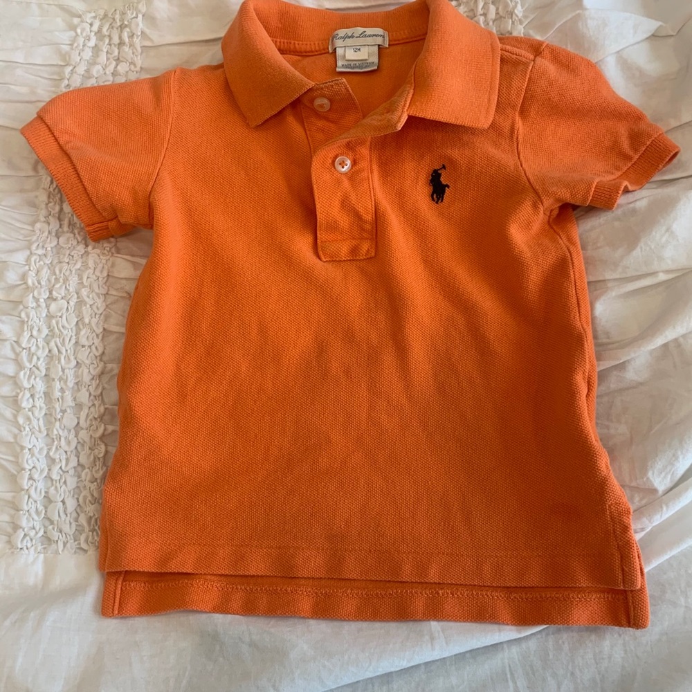 Ralph Lauren Polo cotton shirt. Size 12 mo